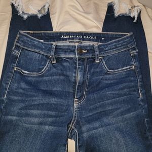 American Eagle Hi-Rise Jegging Crop - Size 8